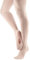 Bezioner Ballett Strumpfhose Cabrio Tanzstrumpfhose mit Fersenloch für Kinder Mädchen und Damen Rosa L (über 140cm)