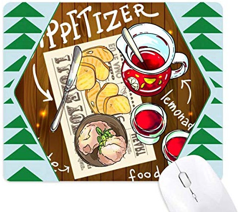 Paint Puppy Friend Company Mouse Pad Green Pine Tree Rubber Mat