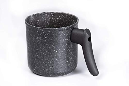Aeternum Madame Petravera 3.0, Bollilatte Antiaderente, Non adatto per piani a induzione, Grigio, Diametro 11 cm