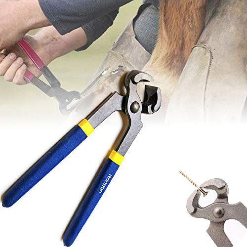 GBHJJ Hufzange, Hufzange für Pferde, Berufspferde Hufschneidwerkzeuge Horse Equine Metallschere Hufschmiede Hufzange, Langlebig Und Bequem
