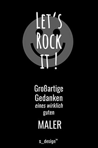 Notizbuch für Maler & Lackierer: Originelle Geschenk-Idee [120 Seiten liniertes blanko Papier]