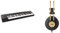 M-Audio Keystation 49MK3 - Clavier Maître MIDI 49 Touches Alimenté par USB, Commandes Paramétrables, Molettes Pitch, Modulation, Connexion Plug-and-Play (Mac/PC) & AKG K92 Casque de monitoring fermé