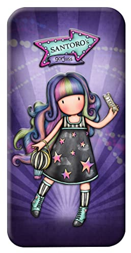 SAFTA Astuccio in Metallo Gorjuss Fairground Up And Away 9 x 19 x 24 cm, Unisex-Bambini e Ragazzi, Multicolore, Talla única