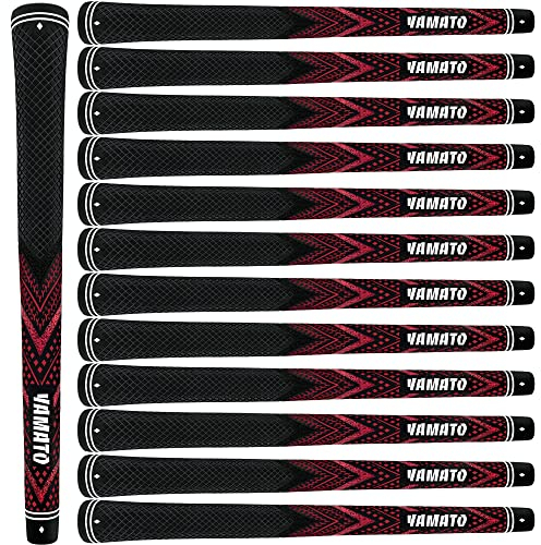 Yamato Innovative Golf Grips 13 Pack Midsize/Standardsize Golf Club Grips, All-Weather Firm Control And High Performance Grips