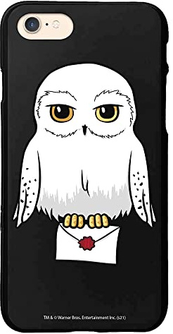 Personalaizer iPhone 7-8-SE 2020 - SE 3(2022) Schwarz Harry Potter Hedwig