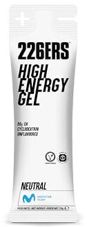 226ERS High Energy Gels, Veganes Energie Gel mit Cyclodextrin als Kohlenhydrat, Power Gel, Neutral - 1 Gel x 76g