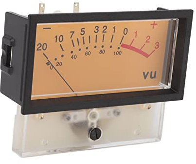Audio-VU-Meter, 12-V-Audio-DB-Level-Header, Tragbar für Heimwerker (1000UA 50Ω)