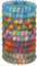 JessLab Spirale Haargummis, 10 Stück Sortierte, Spurlose Spiral-Haargummis, Niedliche Plastikspirale als Pferdeschwanzhalter, Schadensfreies Haar-Accessoire für Frauen und Mädchen, Regenbogen