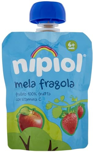 Nipiol Pouches Erdbeere, 85 g