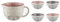 Mason Cash 2008.185 Innovative Kitchen Measuring Jug, Ceramic, Off- White, 20 x 10.5 x 15.5 cm & 2008.197 Innovative Kitchen Food Preparation Bowls, Ceramic, Off- White, 10 x 10 x 5 cm