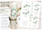 Personalisierte Kerzensticker TAUFE, KOMMUNION, KONFIRMATION, HOCHZEIT - EUKALYPTUS auf Transferfolie, Kerzen-Tatoofolie, Kerzenfolie, Wasserschiebefolie für Taufkerzen und Kommunionkerzen