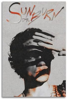 klouds Dominic Poster Fike Poster, dekoratives Gemälde, Leinwand, Schlafzimmer, Kunst, Wohnzimmer, Dekoration, modern, ästhetisches Poster, 60 x 90 cm, ungerahmt