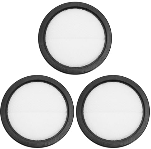 OTOTEC 3PCS Cordless Vacuum Cleaner Replacement Filter Compatible with Vytronix NIBC22 Vacuum Cleaner Washable HEPA Filter Outer Diameter 98mm Black