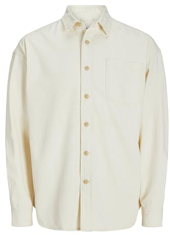 JACK & JONES Male Jeanshemd Wide Fit Jeanshemd