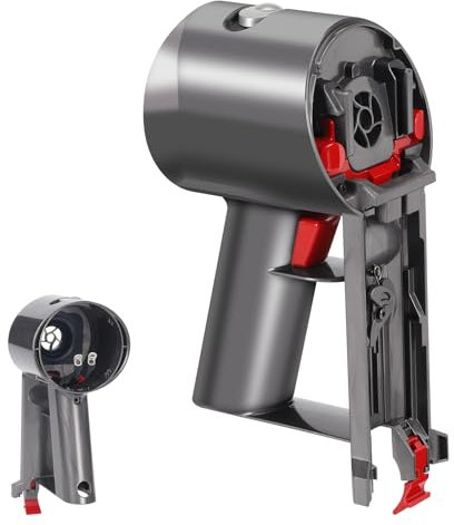 Gifeerory Boîtier d'assemblage principal compatible avec aspirateur à main Dyson V8 SV10, coque principale de rechange pour V8 Animal, V8 Absolute, poignée de moteur avec ensemble déclencheur V8 SV10
