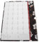 EXCEART Wandkalender 2025 Bürokalender Klassenzimmerkalender Englischer Kalender Abreißkalender Aufhängungskalender Papierkalender hängender Wandkalender Familienkalender Schulkalender