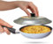 CHEFZOCO Tapa Volteadora de Tortillas, Tapadera sarten Tortillas, Tapa volteatortillas, Tapa tortillas con Mango ergonómico, Tapa metálica cocina, acero inoxidable, Apta para sartenes o platos 30 cm