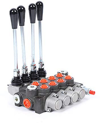 4Spool P40 Hydraulikventil Hydraulic Directional Control Valve 60L/Min Innenrückschlagventil Innenentlastungsventil SteuerungStruktur für Mittlere und Hohe Drücke