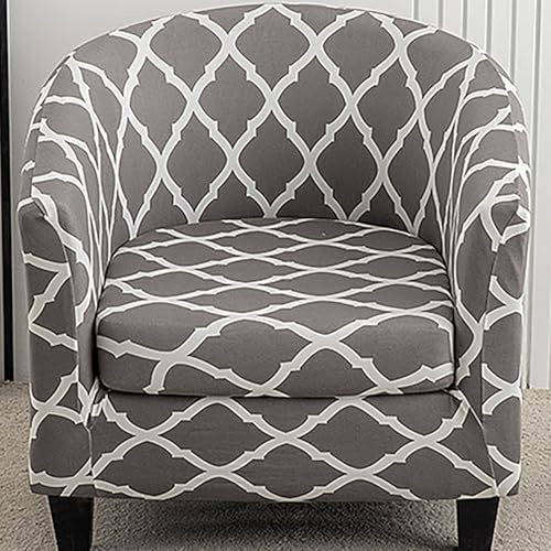 RTSFKFS 2-teiliger Clubsessel bezug Esselschoner Sesselüberwurf mit Elastisch Stretch Husse, Club Chair Schonbezug Sofabezug mit hoher Dehnung Sessel für Loungesessel Cocktailsessel(Color 17)