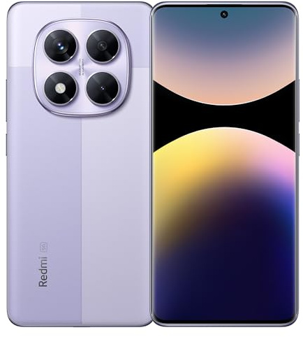 XIAOMI Redmi Note 14 Pro 5G Smartphone 12GB +512GB MediaTek Dimensity 7300-Ultra 45W Turbo Charging with 5110mAh Battery, Charger no Included (Purple)