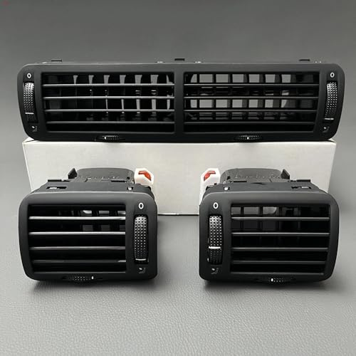 Lüftungsdüsen Armaturenbrett/Heizung Für VW Für Passat B5 Schwarz Vorne(1 Set)