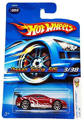 2006 First Editions #3 Nissan Silvia 515 10 Spoke Wheels Collectibles Collector Car Hot Wheels 1:64 Scale