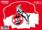 1. FC Köln 2 in 1 DUFT Sticker Aufkleber NEU