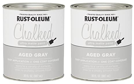 Rust-Oleum Chalked Aged Gray Chalk Paint 30 oz.2