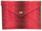 MICHAEL Michael Kors Barbara Medium Soft Envelope Clutch, Ultra Pink