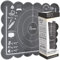ScrapCooking - Tapis Pâtissier en Silicone Need’it - Grande Taille 60 x 43,5 cm - Pour Préparation & Cuisson Four Pâtisserie - Souple, Antidérapant & avec Mesures - Gris Anthracite - 5254