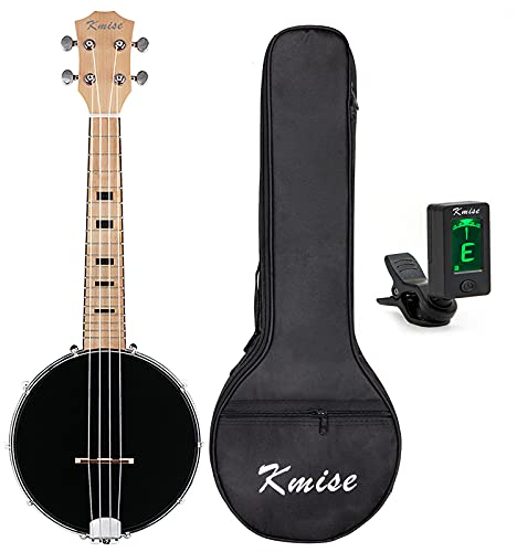 Kmise Banjolele, 4 Saiten Banjo-Ukelele (MI2233)