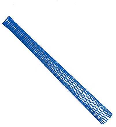 HaGa® 1 m Verpackungsnetz Netzschlauch Schutznetz Ø 15-25 mm blau | Oberflächenschutznetz | Netzbeutel | wiederverwendbar | Meterware