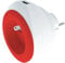 Prise BEWATT avec chargeur USB réversible (rouge) - Watt and Co