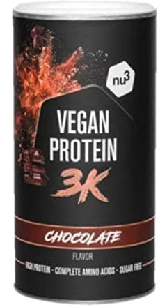 Nu3 Vegan protein 3K chocolat - La boîte de 500g