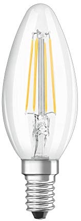 OSRAM Lampada LED E14 Bianca Calda 2700 K 5.5 W Equivalente a 40 W LED Retrofit RGBW con Telecomando, 1 Unità