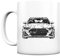 glstkrrn A6 S6 Rennsport C8 Avant OneLife Tasse, Keramik, 330ml