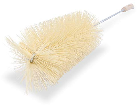 WALDKRAFT Flaschenbürste Natur | Reinigungsbürste in versch. Ausführungen | Made in Germany (1, M - Fibre)