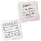 Servietten 40er Set │ 2 Motive Sprüche Familie │ 3lagige Papierserviette 33x33cm │stoffähnlich Tuch Partyzubehör (40er Set Serviette Familie)