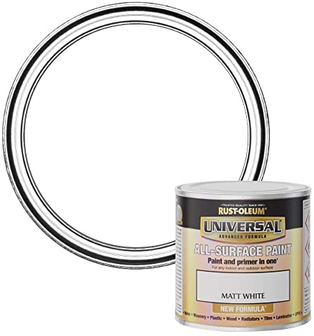 Rust-Oleum Universal Matt White 250ml