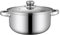 VOSAREA 1 Pc Marmite à Soupe en Acier Inoxydable Pot De Nouilles Ramen De Corée Mini Marmite Pot De Pâtes Cocotte Chinoise Tajine Petit Plaque à Induction Four Électrique Un Verre