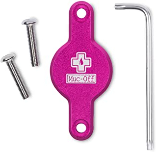 Muc-Off - Secure Tag Holder - Protection et Dissimulation de Apple Airtag - Emplacement Porte-Bidon - Rose