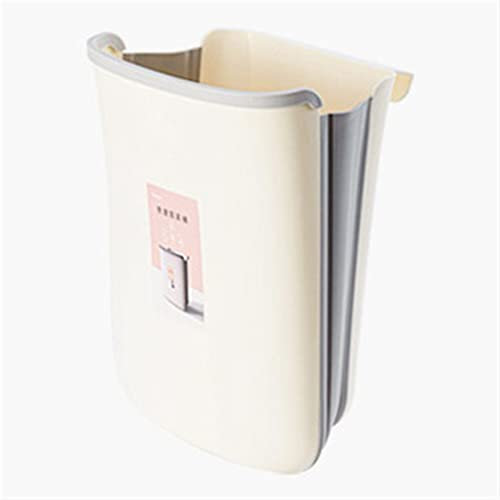 Poubelle Salle de Bain Poubelle pliable Cuisine Porte armoire de cuisine Porte suspendue Poubelle de toilette for salle de bains Bac à déchets muraux muraux, 3 couleurs Poubelle rectangulaire ( Size :