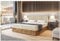 MEBLINI Boxspringbett mit Bettkasten - Gepolstert Doppelbett mit Matratze und Topper - Polsterbett mit Stauraum - Bett mit Kopfteil - Stauraumbett - Lofty 3-140x200 - H3/Beige Samt