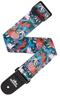 D'Addario Beatles Yellow Submarine 55th Anniversary Polyester Guitar Strap, Under The Sea