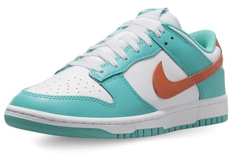 Nike Herren Dunk Low Retro Sneaker, White Cosmic Clay Dusty Cactus, 40 EU