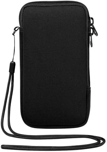 Custodia per Cellulare in Neoprene,Custodie Protettiva Universale Per Telefono,Borsa Per Telefono con Cinturino,Tasca per Cellulari con Cerniera