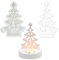 Silikonform Weihnachten Krippe, Gießform Weihnachten Krippe, 3D Gießformen Silikon Weihnachten Kerzenhalter, Silikonformen Gießformen Weihnachten für DIY, Handwerk, Heimdekoration (B)