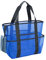COLLBATH 1stk Strandtasche Aus Mesh Große Schminktasche Übergroße Tragetasche Große Netz-strandtasche Reise-strandtasche Badespielzeugtasche Aus Mesh Netzbeutel Für Sandspielzeug Blue
