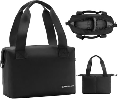 K&F Concept Kameratasche,Spiegelreflex DSLR Fototasche mit 2 Fächer, Camera Bag Wasserdicht Kamerataschen, Kamera Handtasche für Spiegelreflexkameras