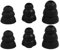 Sxett Replacement Triple Flange Ear Tips Earbuds Silicone for in Ear Headphones in-Ear Hole 4.0mm